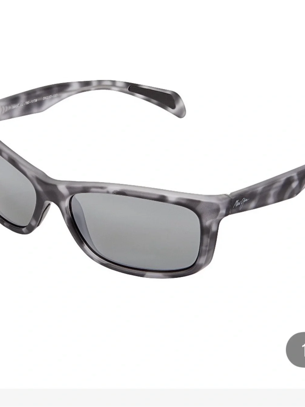Maui Jim PUHI 785-11TM Gray Tortoise Polarized Sunglasses